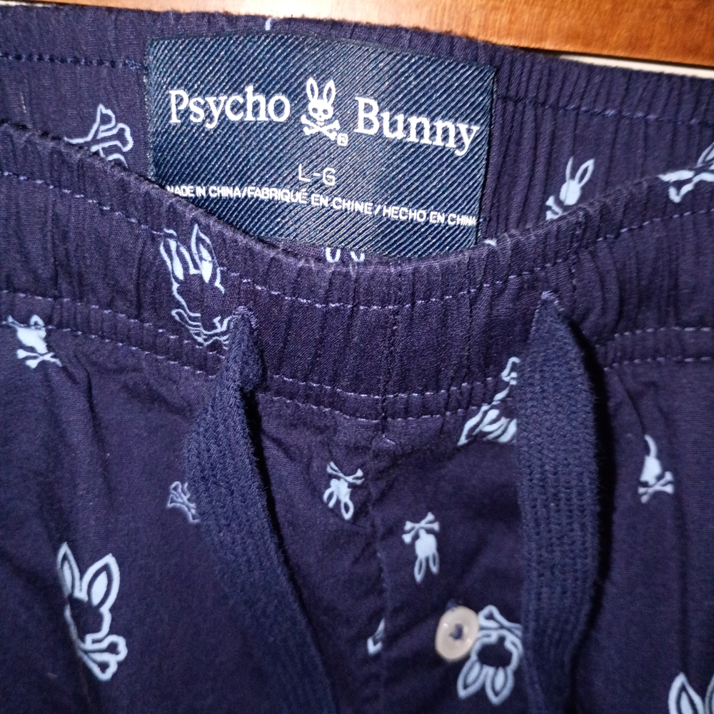 Psycho Bunny Dark Blue Men's Pants